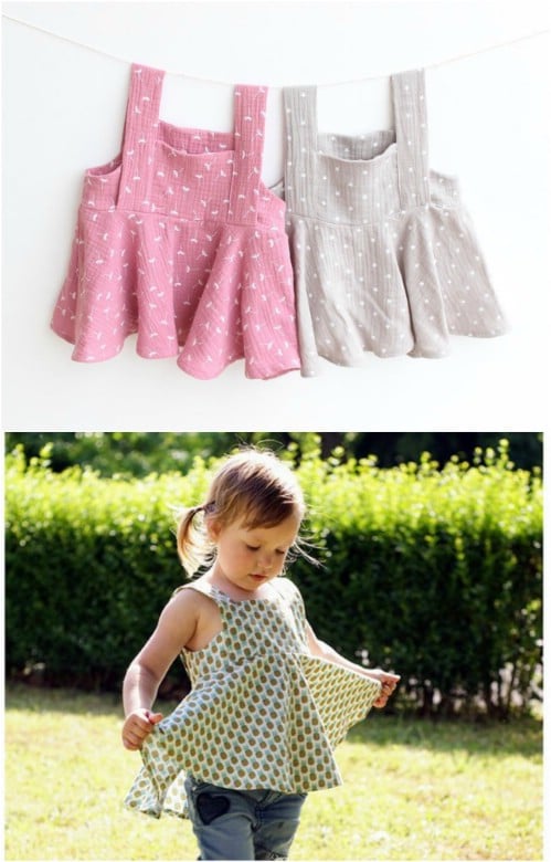 Adorable DIY Airy Girl’s Top