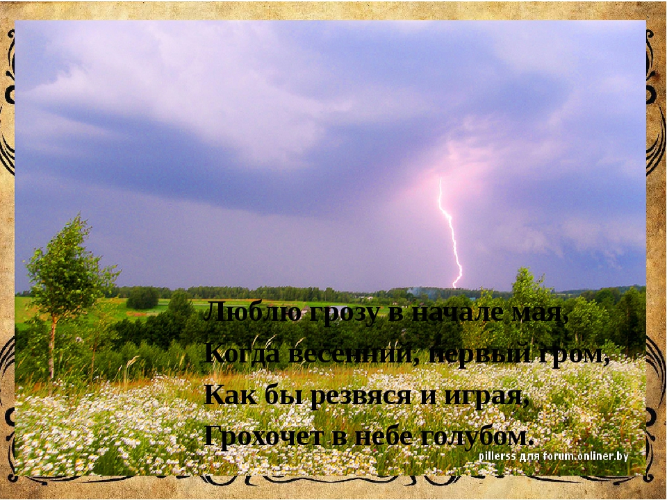 Люблю грозу начало. Фёдор Иванович Тютчев Весенняя гроза. Тютчев Гром. Ф Тютчев гроза. Иллюстрация к стиху люблю грозу в начале мая.