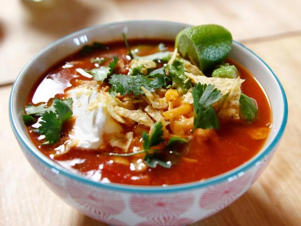 Фотография блюда - Мексиканский куриный суп в медленноварке