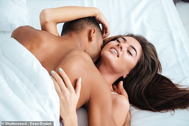 Your cervix changes during your cycle and drops lower during your period, making you more susceptible to feeling nauseous after sex, sometimes to the point of passing out (stock image)