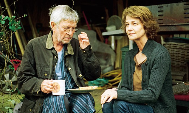 What sets events so tumultuously in motion is the arrival of a letter at the Norfolk farmhouse where Geoff (Tom Courtenay) and Kate (Rampling) live in comfortable, if bickery retirement