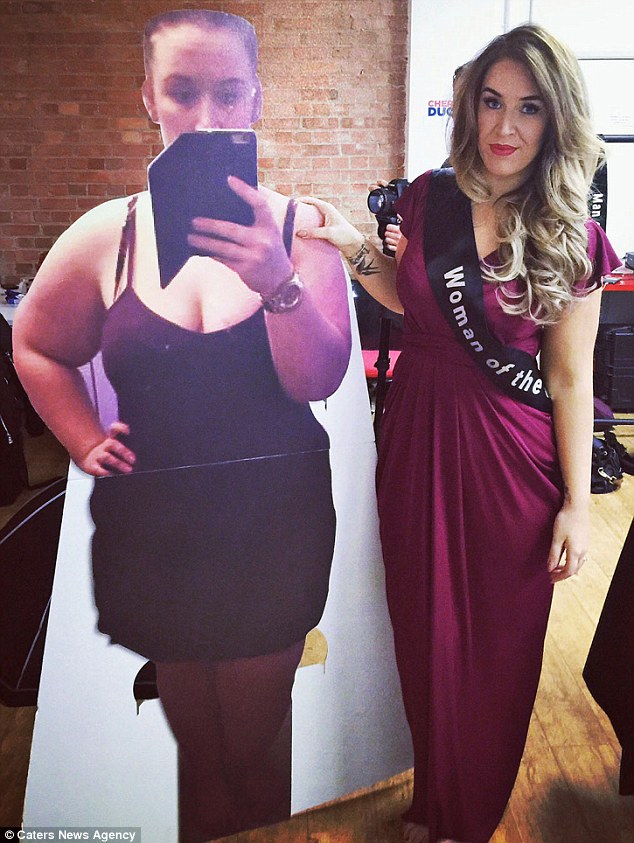 Jade, who is 5ft 7, went from a size 28 to a slinky size 12 and now weighs 12st 5lb. Jade was crowned the Cambridge Weight Plan
