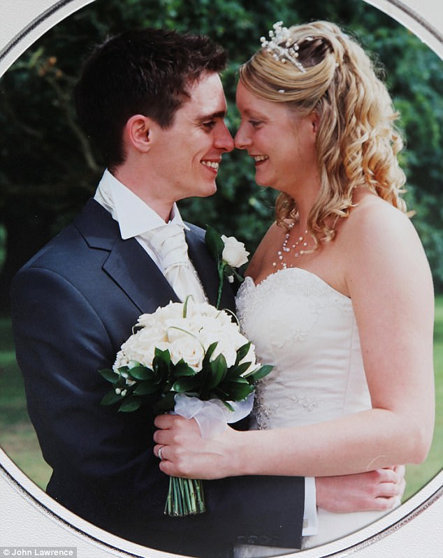 Kim Herbing, 35, and husband David, 36, from Devizes, Wiltshire, have been married for ten years and are still deeply in loved - but are stressed a lot between money concerns and children