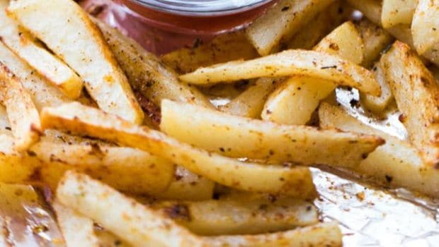 french fries baked