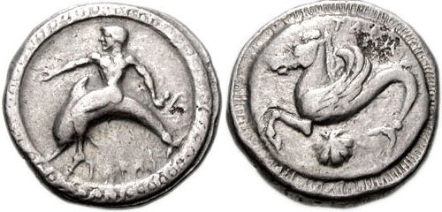 Монета Древней Греции