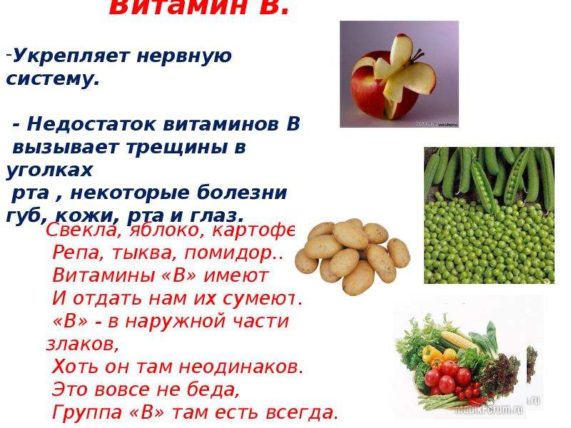 Содержание витамина с в овощах и фруктах проект