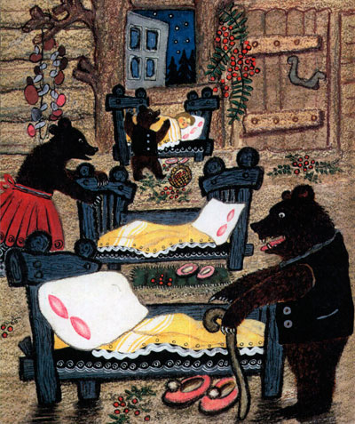 Сказка Три медведя - картинка 9