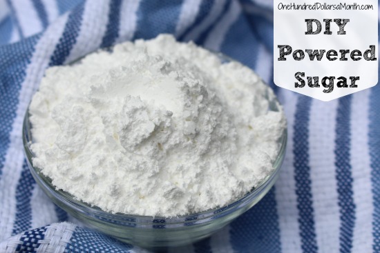 how to make powered sugar