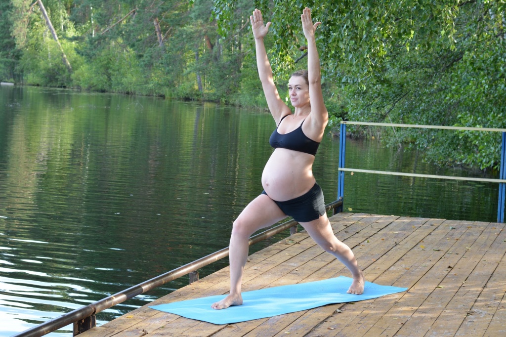 как снять отеки при беременности - упражнение 3