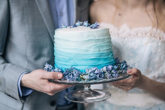 Малеький свадебный торт