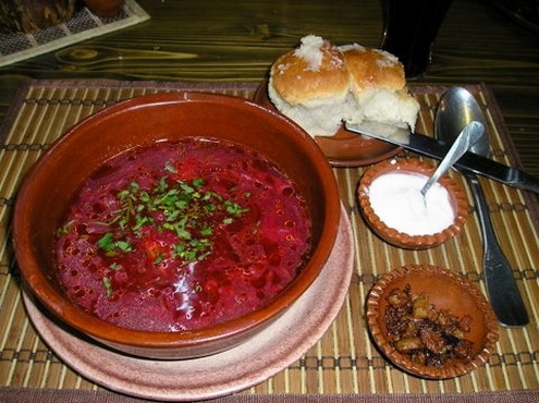 Ukrainian soups - Borsch