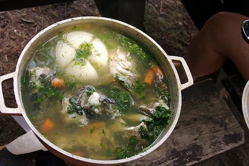 Ukha (fish soup)