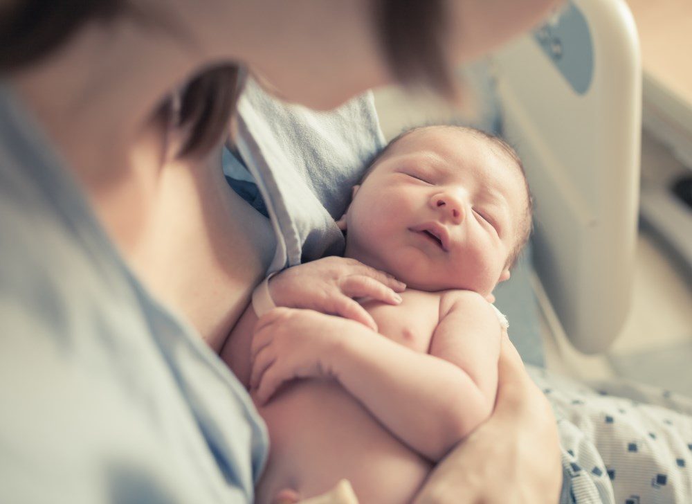 Appropriate for gestational age newborn