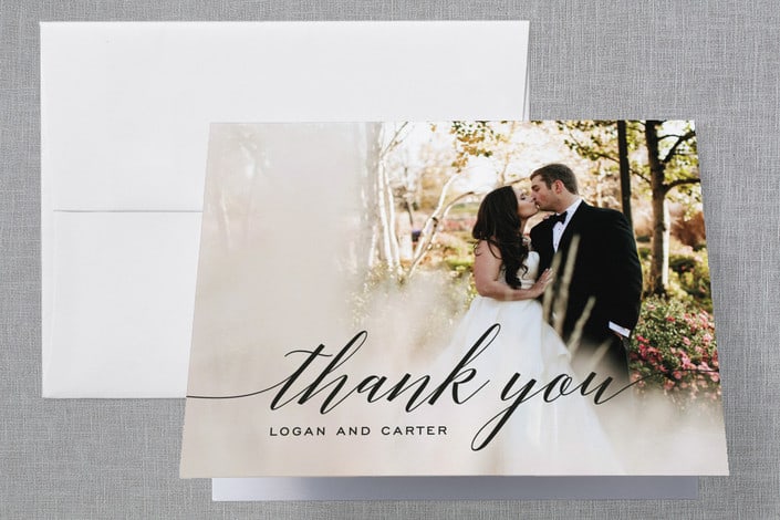 minted’s Someone Like You wedding thank you cards