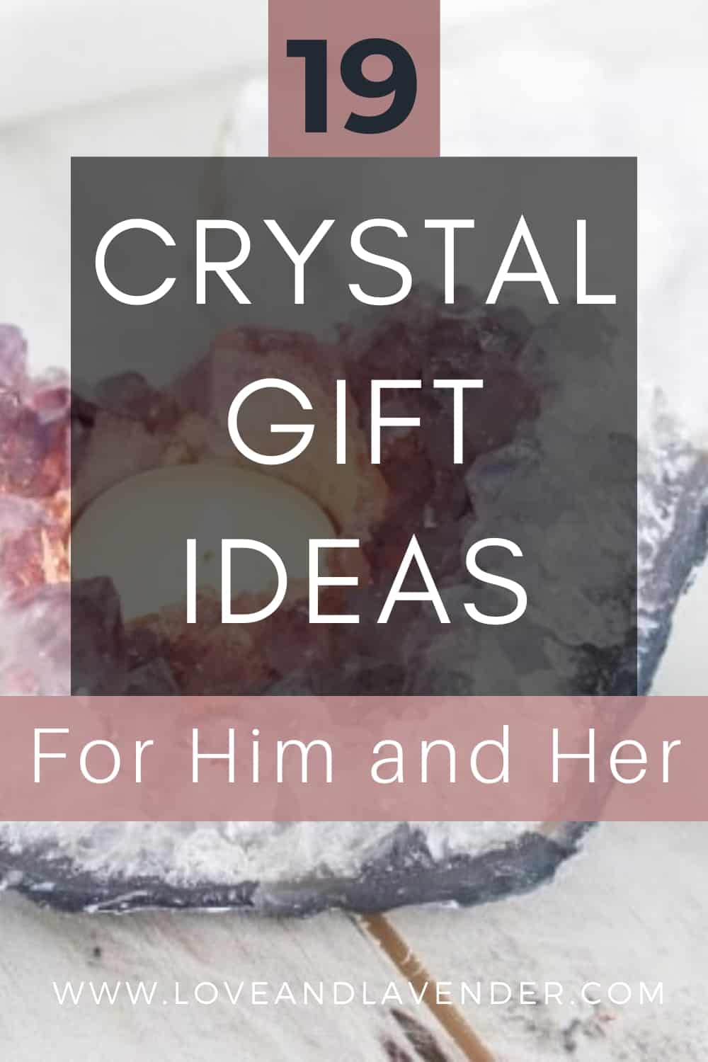 Mini Crystal and Air Plant Gift Set