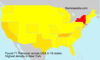 Surname Ramazan in USA